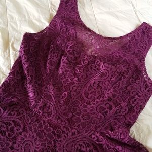 Lace 1950s style fit n flare